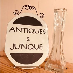 Europa Vintage (1986) Profile 1406 Clear Bud Vase